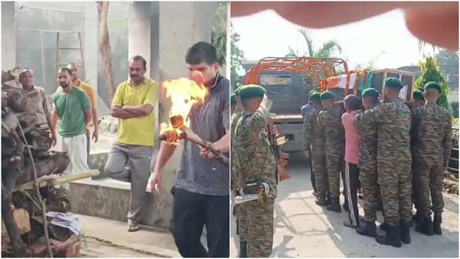 शहीद हुए उत्तराखंड के वीर सपूत सूरज सिंह नेगी, नम आंखों से दी गई अंतिम विदाई