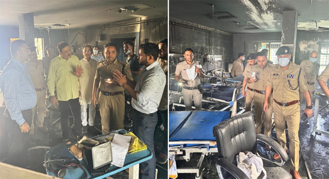 पैनेसिया अस्पताल अग्निकांड: शॉर्ट सर्किट से उठी लपटें, महिला की गई जान